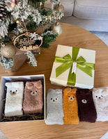 Teddy Bear Peluş Çorap Lumyrox